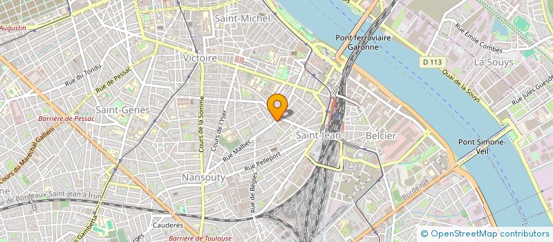 localisation de l'entreprise MONSIEUR HEDII BEAUFILS  BORDEAUX