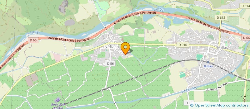 localisation de l'entreprise MONSIEUR HEDY DAUVERGNE  NEFIACH