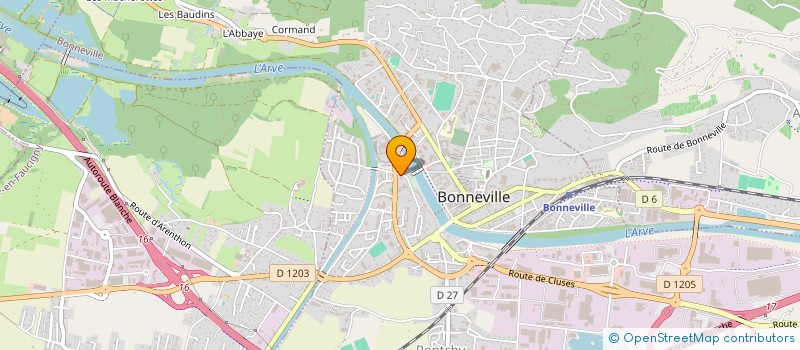 localisation de l'entreprise MONSIEUR HEDY ESSID  BONNEVILLE