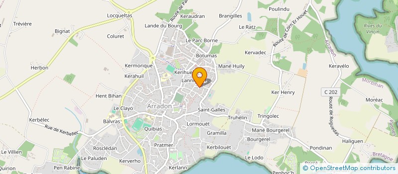 localisation de l'entreprise MONSIEUR HEDY KARDOUS à ARRADON