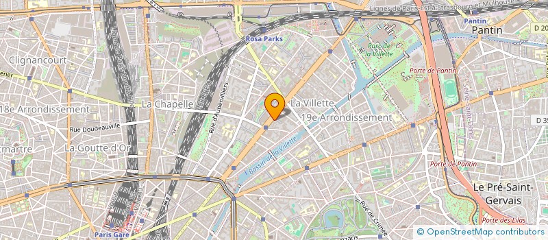 localisation de l'entreprise MONSIEUR HEE KIM  PARIS