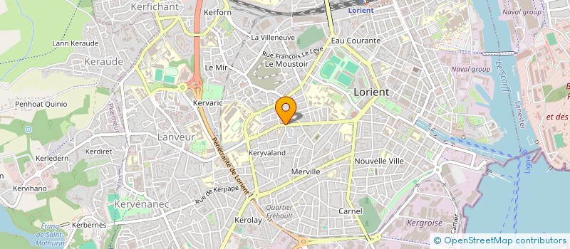 localisation de l'entreprise MONSIEUR HEHI BENAISAA à LORIENT