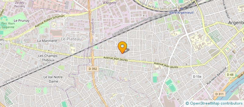 localisation de l'entreprise MONSIEUR HEIDDY AMRIOUI  ARGENTEUIL