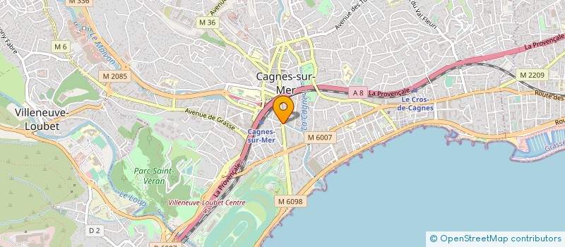 localisation de l'entreprise MONSIEUR HEIDER SCAMPARLE ABUBAKIR à CAGNES-SUR-MER