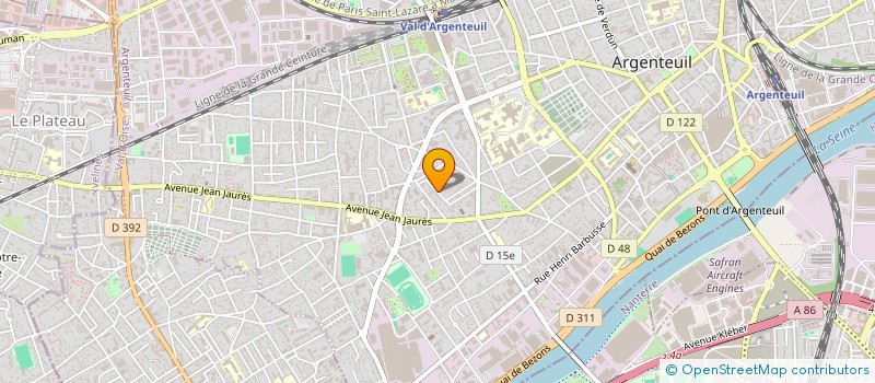 localisation de l'entreprise MONSIEUR HEIDI AMMARI à ARGENTEUIL