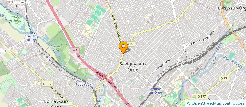 localisation de l'entreprise MONSIEUR HEIKEL SABRI KRAIEM à SAVIGNY-SUR-ORGE
