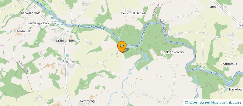 localisation de l'entreprise MONSIEUR HEIKO ENGLER  ROSTRENEN