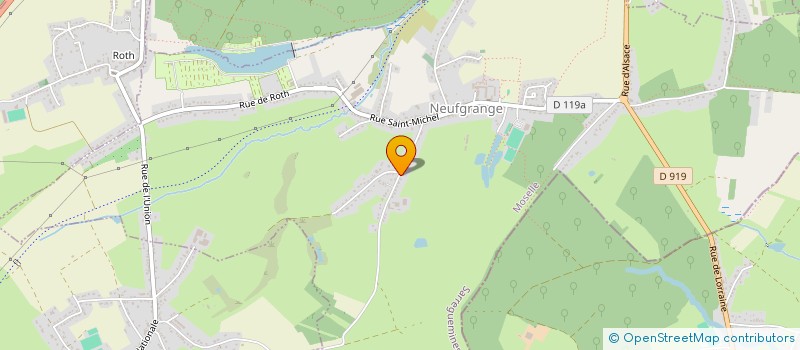 localisation de l'entreprise MONSIEUR HEINRICH URSPRUNG  NEUFGRANGE