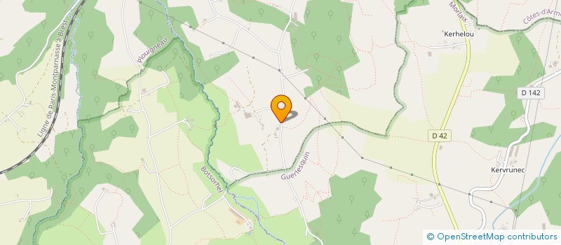 localisation de l'entreprise MONSIEUR HEINZ FISCHER  PLOUEGAT-MOYSAN