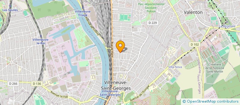 localisation de l'entreprise MONSIEUR HEITO BRAGA DE OLIVEIRA  VILLENEUVE-SAINT-GEORGES