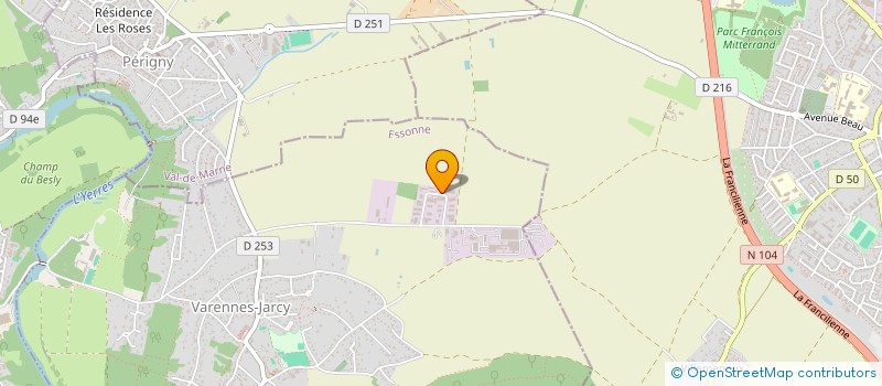 localisation de l'entreprise MONSIEUR HEITOR NETO ALVES  VARENNES-JARCY