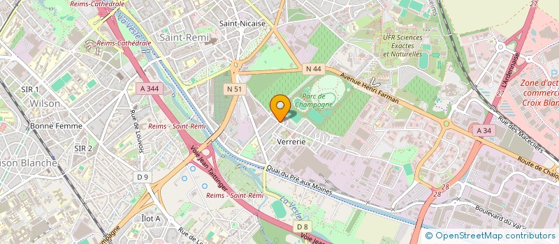 localisation de l'entreprise MONSIEUR HEIVA REICHART  REIMS