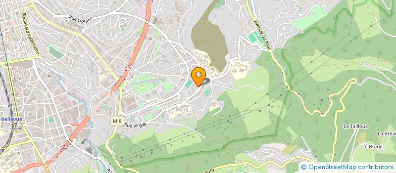 localisation de l'entreprise MONSIEUR HEKIR NEZIRI  BRON