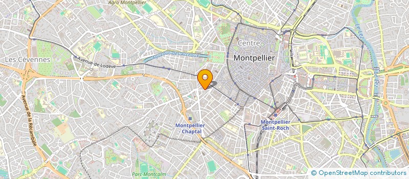 localisation de l'entreprise MONSIEUR HEKLA COUTURIER à MONTPELLIER