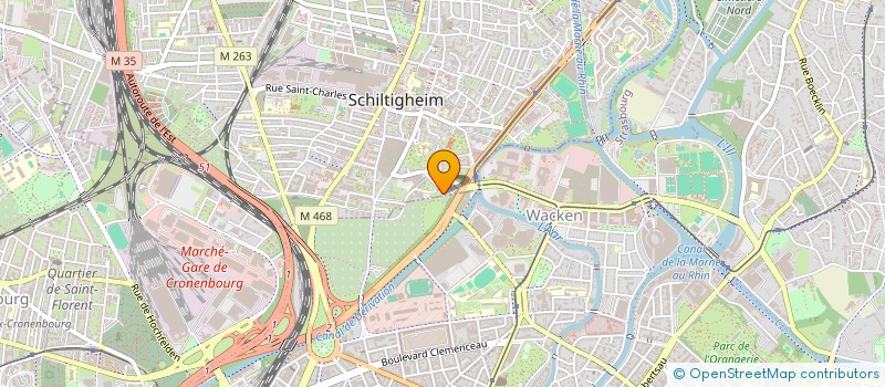 localisation de l'entreprise MONSIEUR HEKMATULLAH MAHMOODZADAH  SCHILTIGHEIM