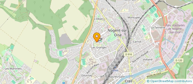 localisation de l'entreprise MONSIEUR HEKMATULLAH SEDIQI  NOGENT-SUR-OISE