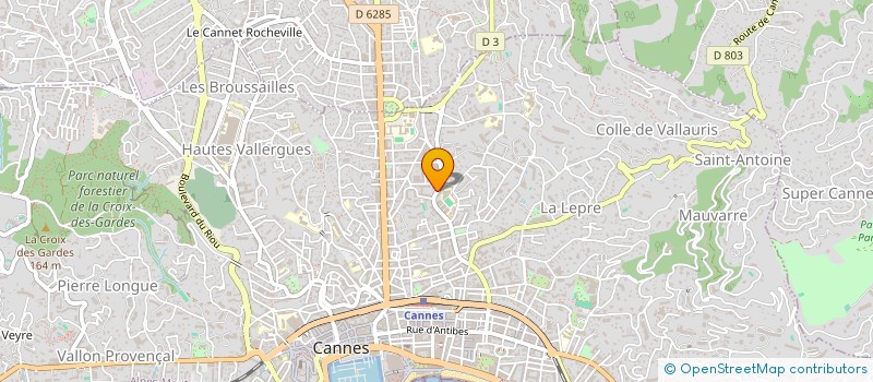 localisation de l'entreprise MONSIEUR HEKURAN DAUTI à CANNES