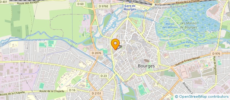 localisation de l'entreprise MONSIEUR HELAL JABARKHIL  BOURGES