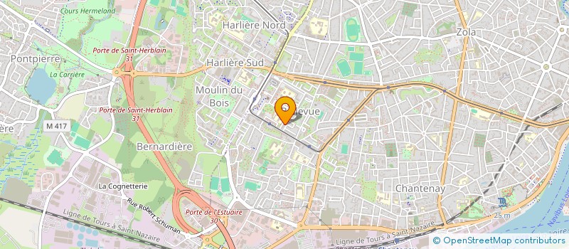 localisation de l'entreprise MONSIEUR HELAL SABOUH à NANTES
