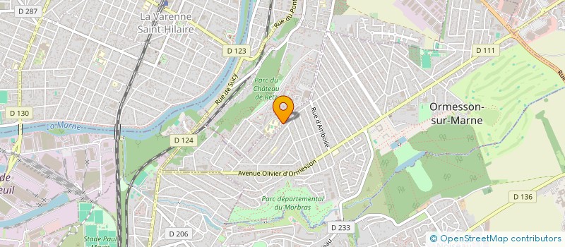 localisation de l'entreprise MONSIEUR HELBER CASSIMIRO GARCIA  CHENNEVIERES-SUR-MARNE