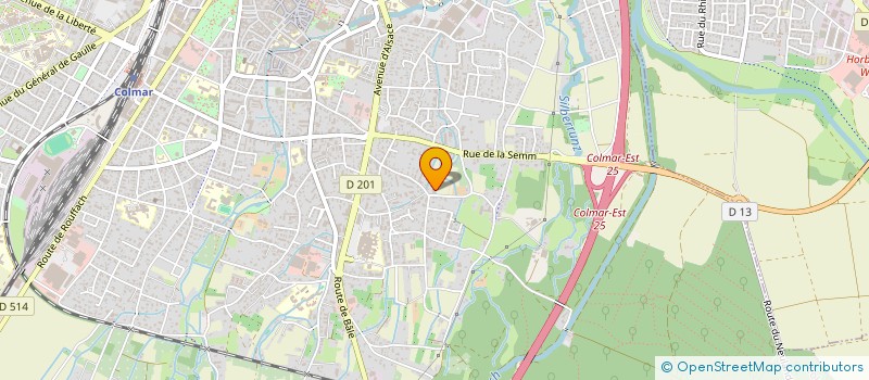 localisation de l'entreprise MONSIEUR HELDAR ADAO à COLMAR