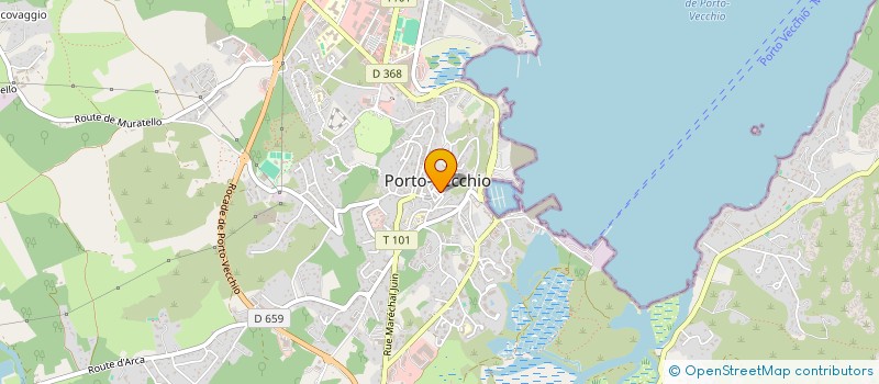 localisation de l'entreprise MONSIEUR HELDER ALVES CARVALHO à PORTO-VECCHIO