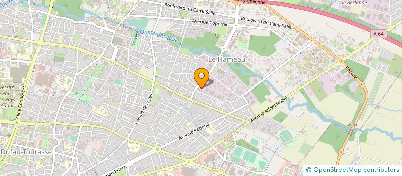 localisation de l'entreprise MONSIEUR HELDER CORREIA FERNANDES à PAU