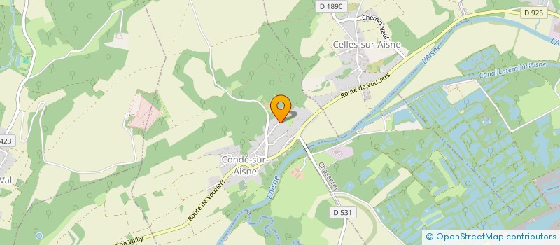 localisation de l'entreprise MONSIEUR HELDER DA FONSECA CARVALHO  CONDE-SUR-AISNE