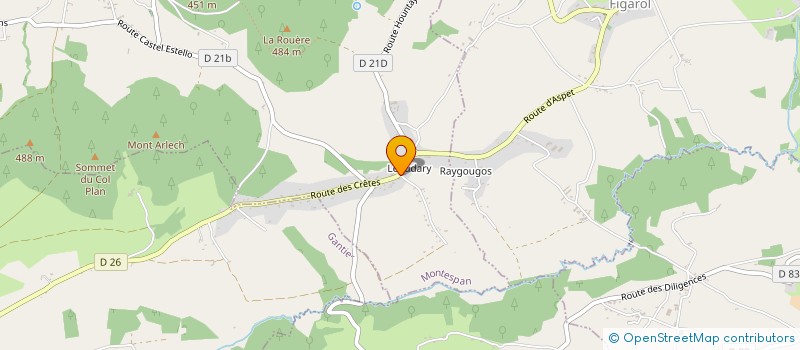 localisation de l'entreprise MONSIEUR HELDER DA SILVA FARINHA  MONTESPAN