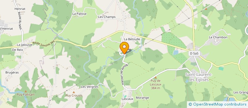 localisation de l'entreprise MONSIEUR HELDER DE ANDRADE  SAINT-LAURENT-LES-EGLISES