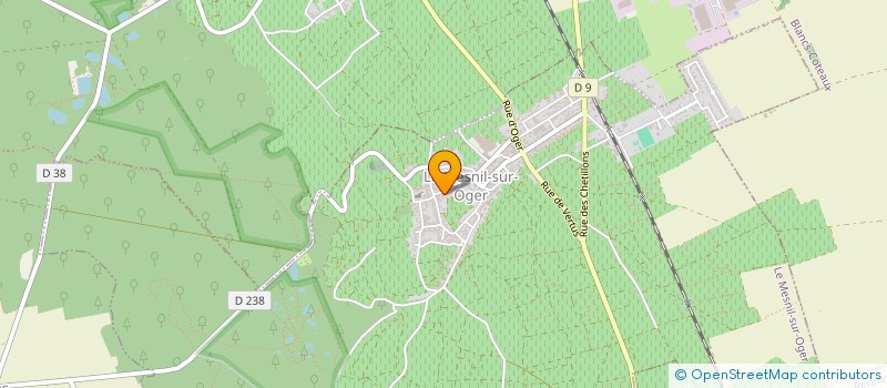 localisation de l'entreprise MONSIEUR HELDER DE NOBREGA JORGE  LE MESNIL-SUR-OGER