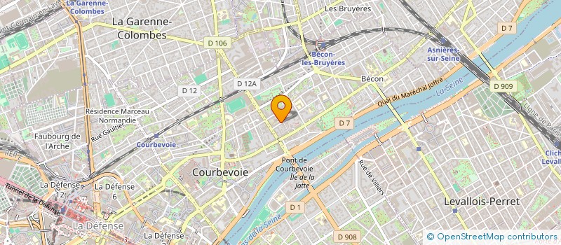 localisation de l'entreprise MONSIEUR HELDER DOS SANTOS à COURBEVOIE
