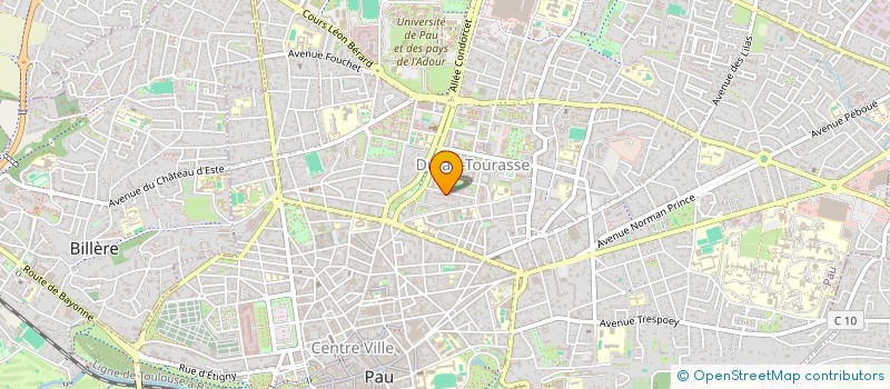 localisation de l'entreprise MONSIEUR HELDER FERREIRA CORREIA à PAU