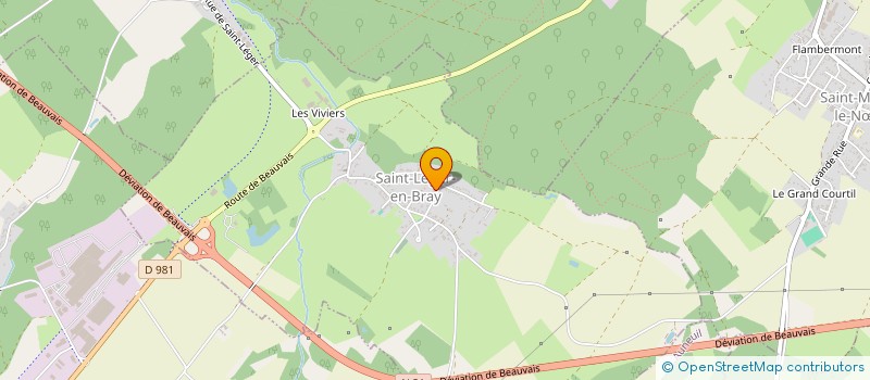 localisation de l'entreprise MONSIEUR HELDER FERREIRA LOPES  SAINT-LEGER-EN-BRAY