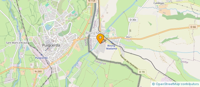 localisation de l'entreprise MONSIEUR HELDER FERREIRA LOPES  SAILLAGOUSE