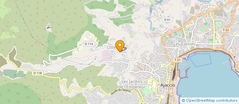 localisation de l'entreprise MONSIEUR HELDER GOMES FIGUEIREDO à AJACCIO