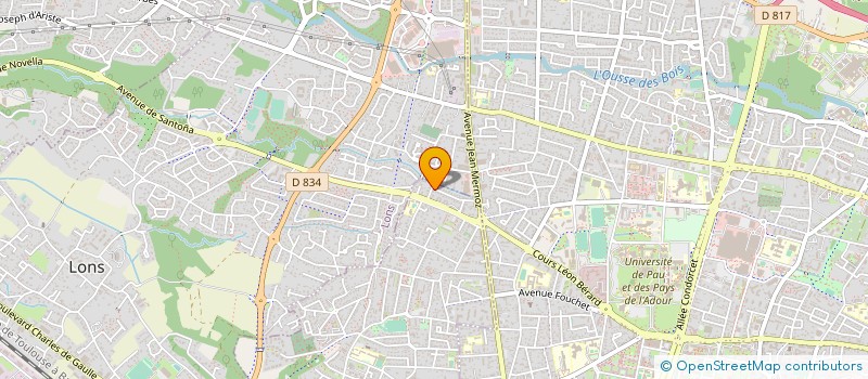 localisation de l'entreprise MONSIEUR HELDER GONCALVES E SILVA à BILLERE