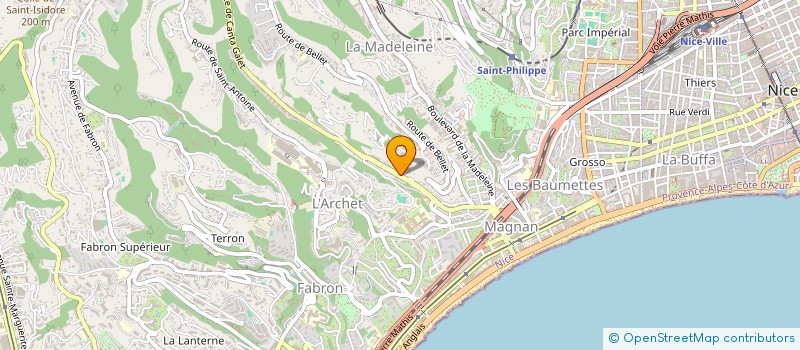 localisation de l'entreprise MONSIEUR HELDER JOAQUIM GARRIDO DUARTE à NICE