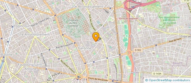 localisation de l'entreprise MONSIEUR HELDER JOSE DA SILVA FERREIRA  PARIS