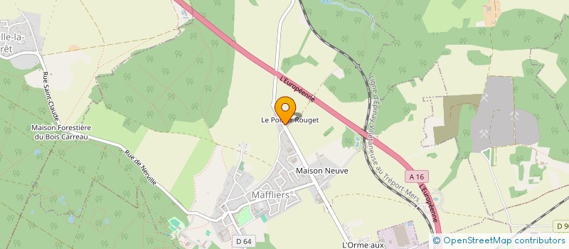 localisation de l'entreprise MONSIEUR HELDER MIGUEL RODRIGUES LISBOA  MAFFLIERS