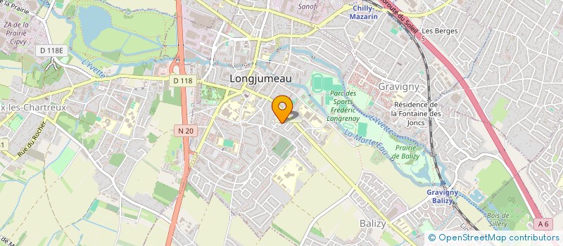 localisation de l'entreprise MONSIEUR HELDER MOTA DOS SANTOS à LONGJUMEAU