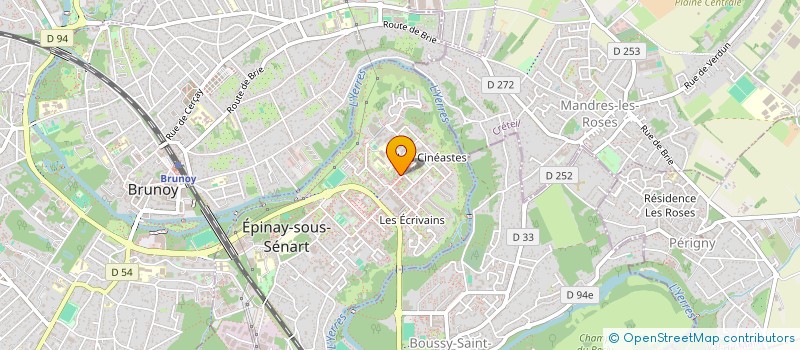 localisation de l'entreprise MONSIEUR HELDER VIEIRA MOREIRA  EPINAY-SOUS-SENART