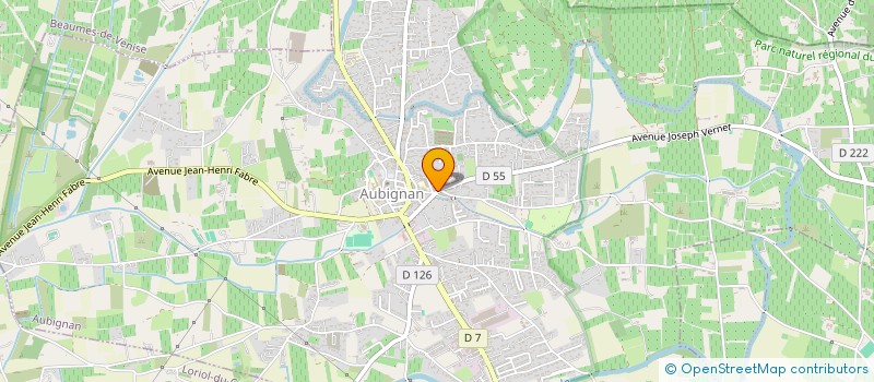 localisation de l'entreprise MONSIEUR HELEN BERTRAND  AUBIGNAN