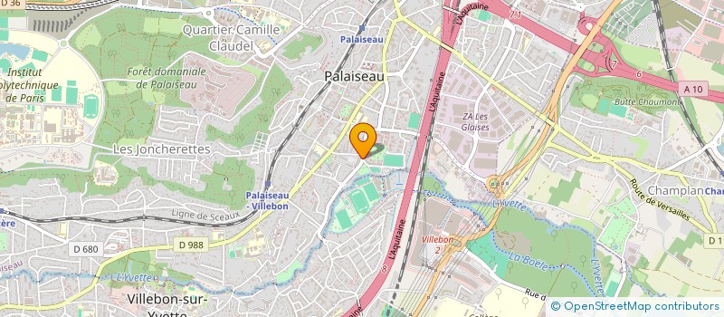 localisation de l'entreprise MONSIEUR HELENE DELACOUR à PALAISEAU