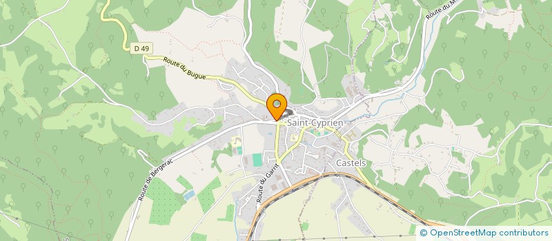 localisation de l'entreprise MONSIEUR HELIAN MAGNOU  SAINT-CIRQ-MADELON