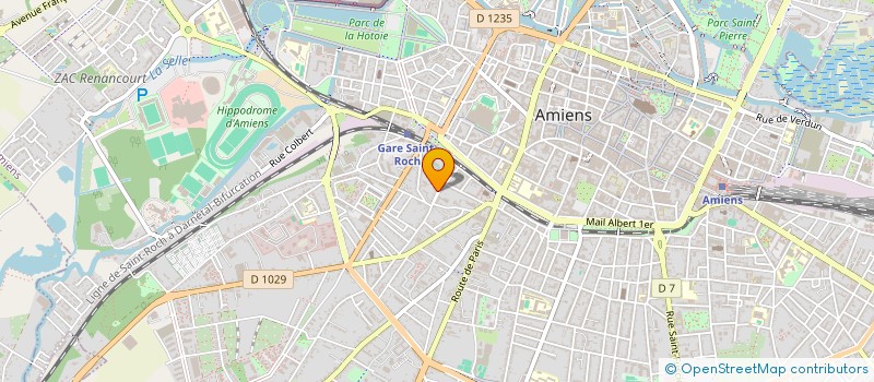 localisation de l'entreprise MONSIEUR HELIM AHMED  AMIENS