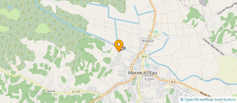 localisation de l'entreprise MONSIEUR HELIN ADELAIDE à MORNE A L'EAU
