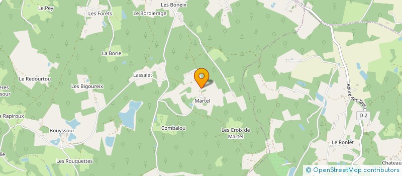 localisation de l'entreprise MONSIEUR HELIO DOS SANTOS FERREIRA  SANILHAC