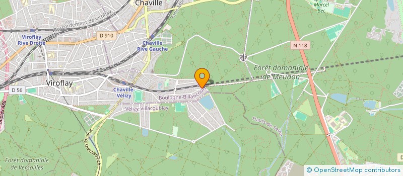 localisation de l'entreprise MONSIEUR HELIO FERREIRA  DE OLIVEIRA à CHAVILLE