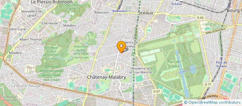 localisation de l'entreprise MONSIEUR HELIO FUMWATHU  CHATENAY-MALABRY